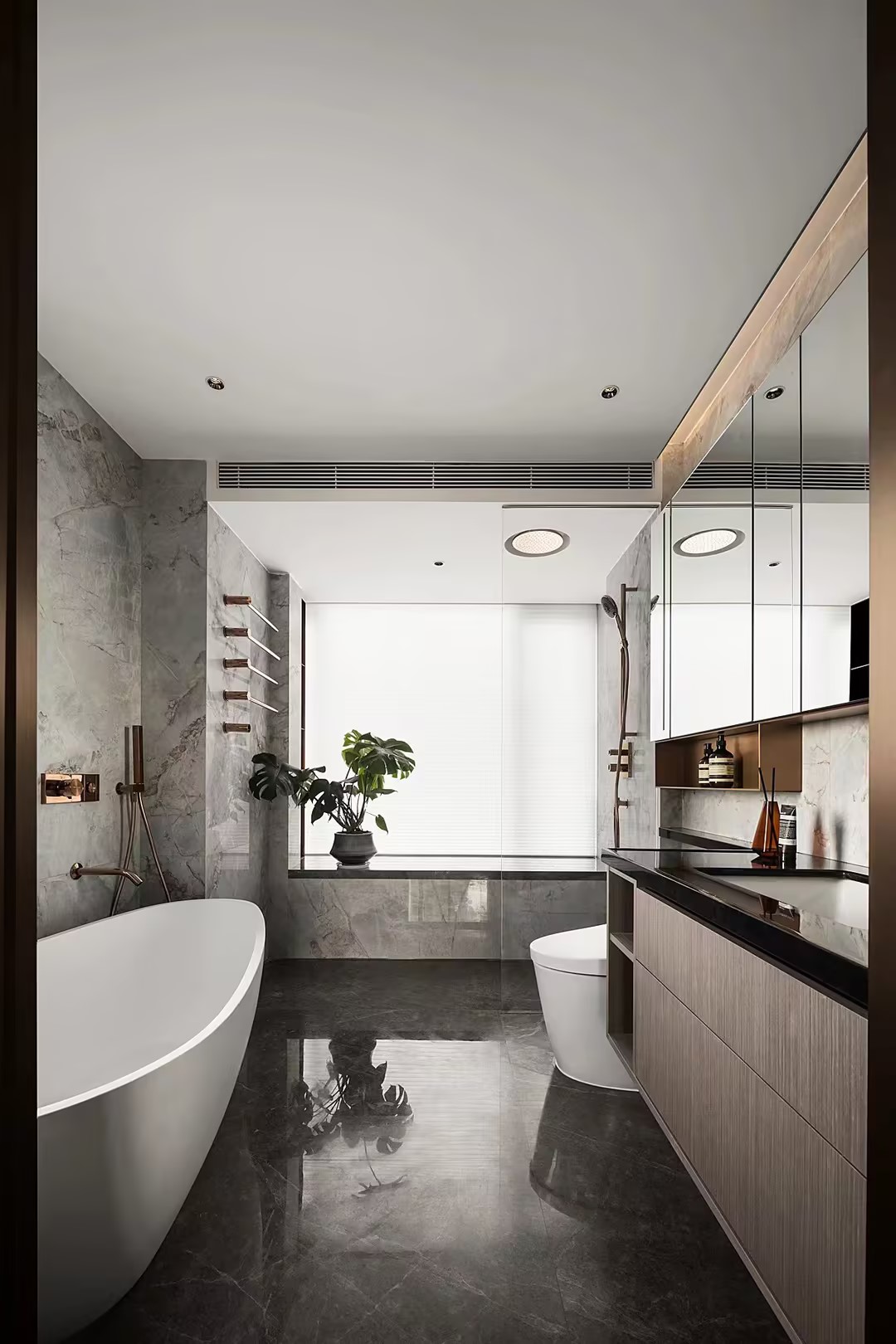 Master bathroom